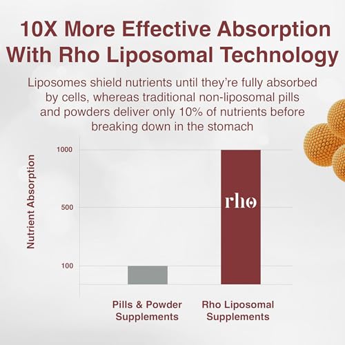Rho Nutrition Liposomal Berberine Capsules - Ultra High Absorption Supplement – Supports Immune Function, Gut Health and Metabolic and Cardiovascular Health (60 Capsules) - Image 5