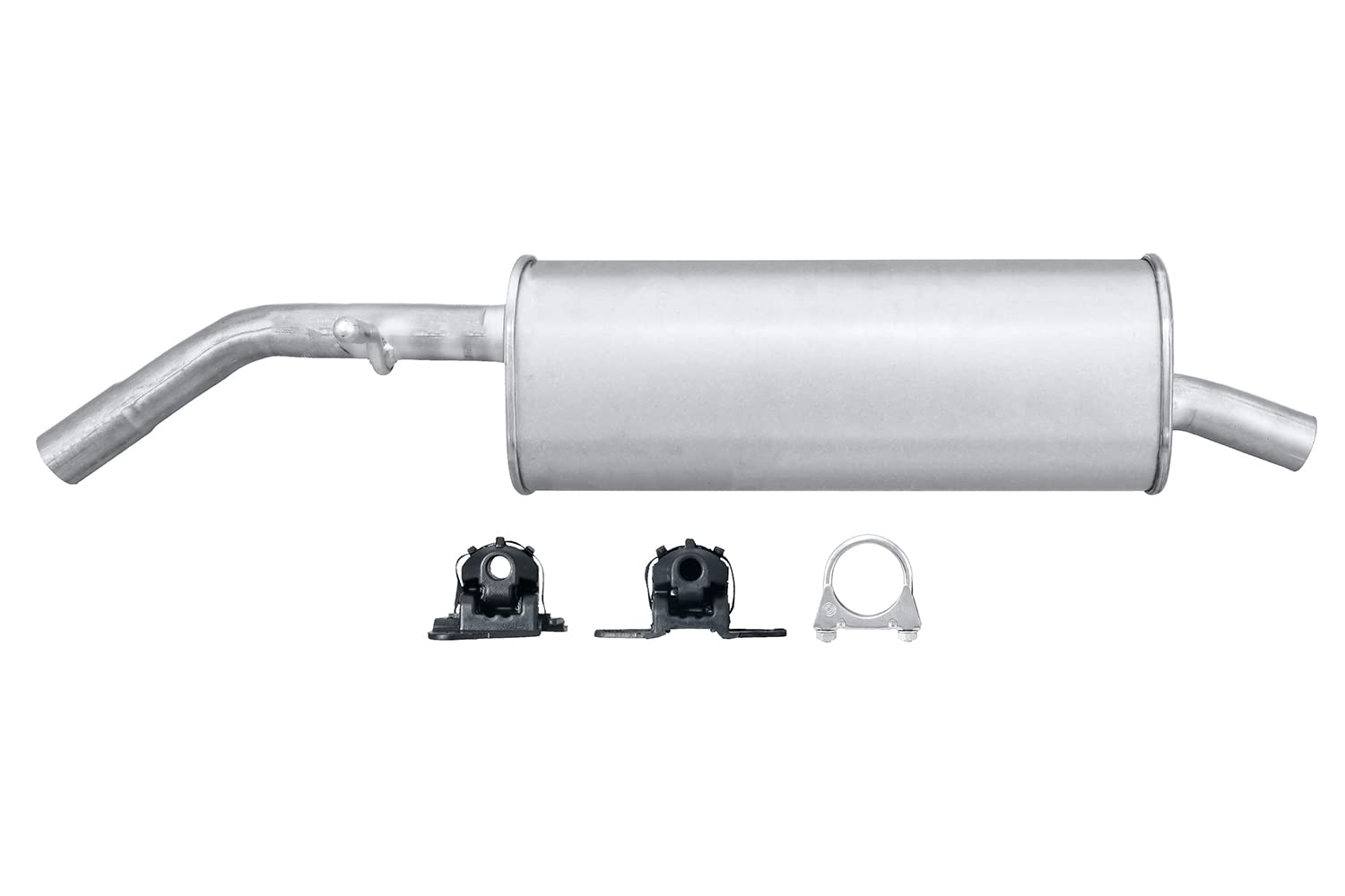 HELLA 8LD 366 027-401 Silencieux arrière - Easy2Fit® Kit - arrière - une piece - Kit avec pièces d'assemblage