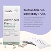 Ovaterra Advanced Prenatal Vitamins for Women with 550mg Choline, Methylfolate, Chelated Iron & 24 Nutrients 168 Capsules - 28 Day Supply
