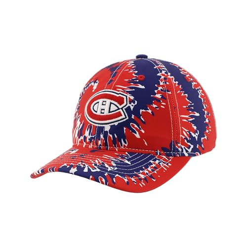 Montreal Canadiens NHL Officially Licensed Adjustable Hat Tie Dye