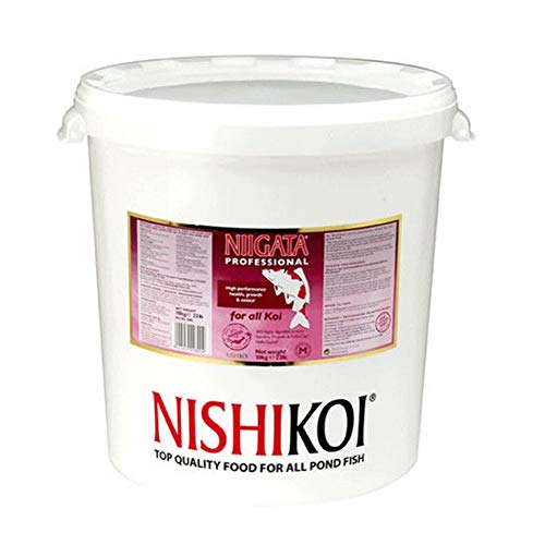 Pet's House 10kg NISHIKOI NIIGATA PROFESSIONAL KOI FOOD LARGE PELLET FISH POND FEED PELLETS