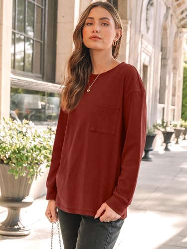 Image of AUTOMET Womens Long Sleeve T Shirts Crewneck Sweatshirts