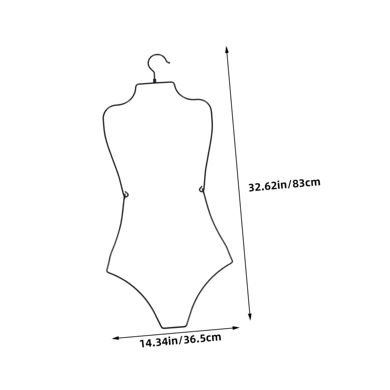 Wytrzymałe antypoślizgowe wieszaki na strój kąpielowy przenośne ubrania nizer do strojów kąpielowych bikini i sukienek idealne dla chłopców i dziewcząt oszczędzający miejsce stojak na ubrania