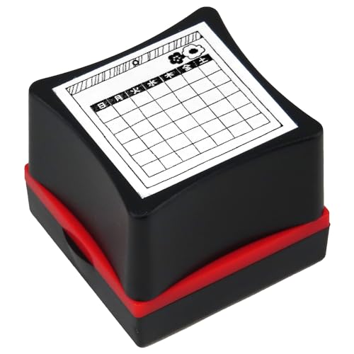 �^�C���[�g�}�[ �t�@�C���J���[�X�^���p�[ �蒠�̋L�^�X�^���v �Z���� �J�����_�[�g �u���b�N techo3030-001