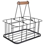 BESTonZON Metall Bierflaschenhalter Mit Griff Tragbarer...