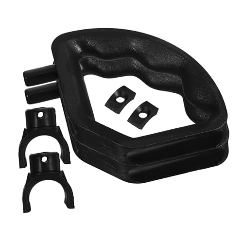 NIYANGLE 2sets Wheelchair Footrest Handle Clasp Accessories Secure Fastening Support Blocks for Enhanced Stability Functionality Easy to Install Wheelchair Footrest