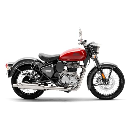 Image of Royal Enfield Classic 350 with Disc & Spoke Wheels Motorcycle (Redditch Red) Booking for Ex-Showroom Price