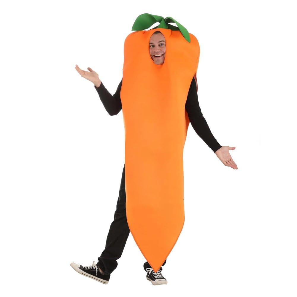 Kostium marchewki dla dorosłych, zabawny kostium warzywny, cosplay, fantazyjny strój na Halloween, imprezę, cosplay
