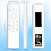 BN59-01432A Solar Voice Remote Replacement for Samsung TV Remote with Bluetooth Rechargeable Solar Cell, Compatible with Samsung TV 2023 2024 Neo QLED Smart 8K HDR Ultra HD TVs, VG-TM2360E - White