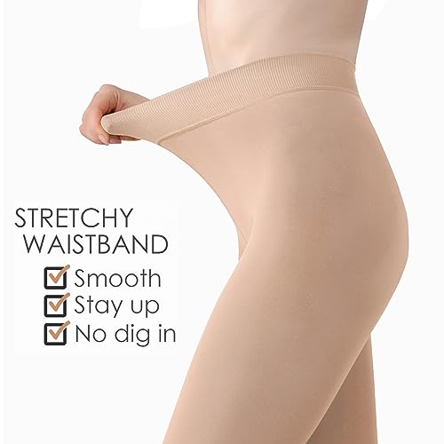 G&Y Fleece Lined Tights for Women -200D Therma Leggings Opaque Warm Winter Pantyhose2