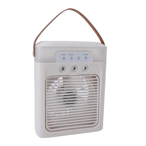 Ventilador de nebulización portátil Brrnoo blanco de 400 ml con difusor para mesa 5