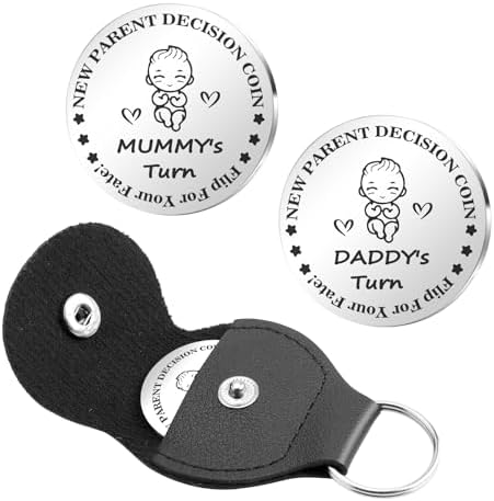 Funny Decision Coin - Double Side Gifts for New Moms & Dads