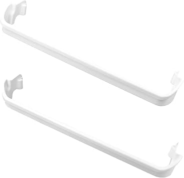 240534901 & 240534701 Refrigerator Door Shelf Bar Rail, Door Shelf Retainer Bar. Compatible with Frigidaire, Kenmore, Westinghouse, Crosley