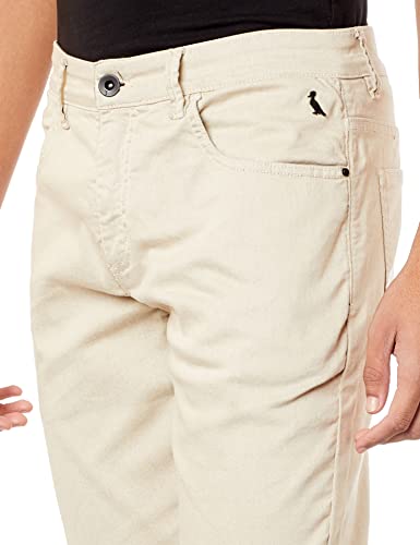 Calça Cont. Skinny Color, Reserva, Masculino, Areia, 44