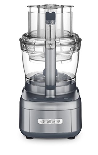 Cuisinart FP-13DGM Elemental 13 Cup Food Processor and Dicing Kit, Gunmetal (Renewed)