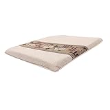Coussin de siège de bureau - la hauteur du coussin est parfaite pour équilibrer l'angle de mes genoux.