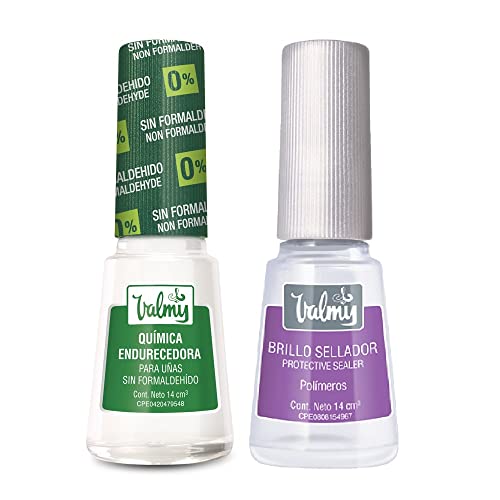 VALMY Pack Tratamiento Fortalecedor de Uñas: Química...