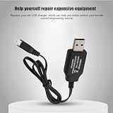 Ładowarka USB RC w całości z metalu Wysokiej jakości zdalnie sterowana koparka Akcesoria do pojazdów dla pojazdów inżynieryjnych RC Trwała, długotrwała wydajność
