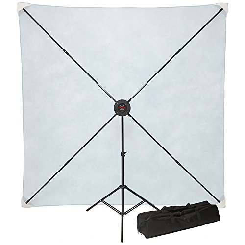 Studio Assets 8X8' Pxb Pro Portable X-Frame Background Frame, Fabric Not Included #TOP1