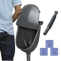 Wasserloses Wand-Urinal Für Männer – Mit Deckel Produktbild-Vorschau 2
