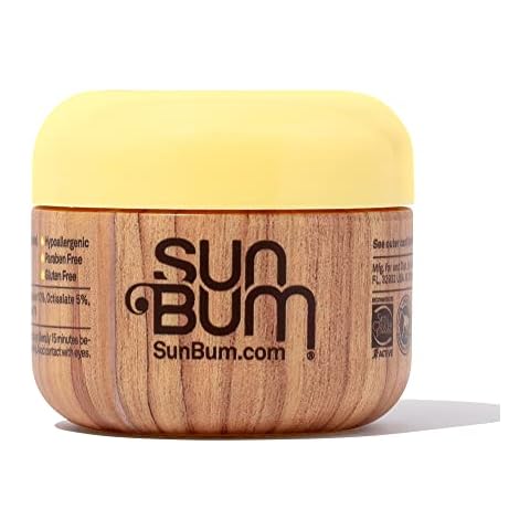 Sun Bum Original SPF 50 Clear Sunscreen with Zinc | Vegan and Reef Friendly (Octinoxate & Oxybenzone Free) Broad Spectrum Moisturizing UVA/UVB Sunscreen with Vitamin E | 1 Fl Oz Cover
