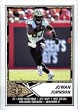 2024 Panini NFL Stickers #464 Juwan Johnson New Orleans Saints Official Football Sticker (smaller than regular trading card, paper thin, stock photo shown, centering varies)