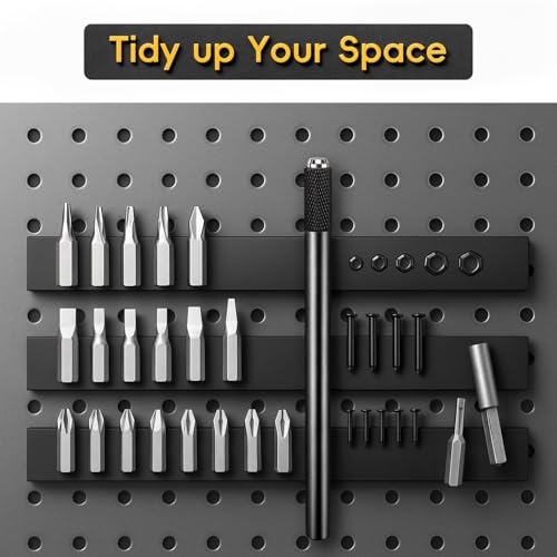 OUZRETUCU Magnetstreifen Selbstklebend Stark, 12 Stück 15cm x 25mm x 2mm Magnetband zum Kleben, Magnet Klebestreifen für Schrank Küche