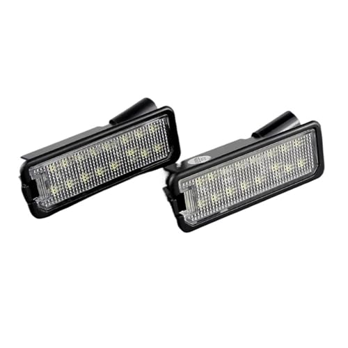 Lámpara luz matrícula LED blanca de 12V alta intensidad para Seat Leon