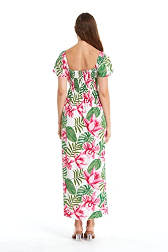 Image of Hawaii Hangover Family Matching Hawaiian Clothes, Lotus & Orchid | Family matching Hawaiian outfits, Lotus & Orchid, lightweight rayon, machine washable, tropical floral print, luaus, cruises
