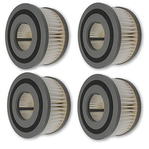 4 ZVac F15 HEPA Filter Replacement Compatible Dirt Devil F15 Filter 3-SS0150-001, 1SS0150000 Fits: Extreme Quick Vac M084505, Easy Clean UD40045, Easy Lite Quick Vacuum UD40230