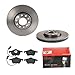 Produktbild 2 Bremsscheiben belüftet 288 mm + Bremsbeläge Vorne von Brembo (1420-53626) Bremsensatz Bremsanlage Bremsen-Kit,Bremsenset, Bremsscheiben, Bremsbeläge, Bremsen-Set, Beläge, Bremsbelag, Bremsbelagsatz,
