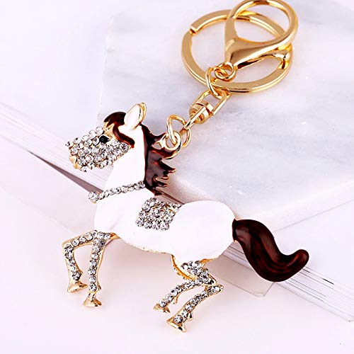 Preisvergleich Produktbild MENGYANG Ich Liebe Hunde, Die Fußball Schlüsselbund Anhänger Frauen Metall Haustier Tasche Charme Auto Schlüsselbund Halter Schmuck Geschenk Spielen