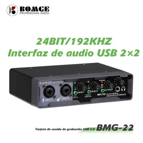 Reviews for BOMGE USB Audio Interface(24 bit/192 kHz) with XLR