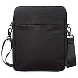 Für Alltag und Reise - In die mittel große Schultertasche passen neben Tablet auch 0,5L Flasche, kleiner Regenschirm und DIN A5 Block hinein. Sie ist wasserabweisend und kratzfest.