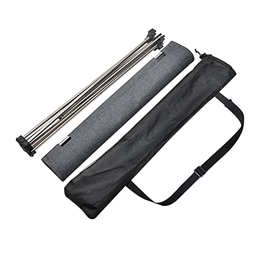 Table de camping portable pliable noire pour éviter le sol instable - 8