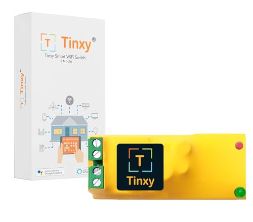 Tinxy 10 Amps Smart Switch Retrofit Smart Switch for Home Automation, Works with existing switches. Compatible with Alexa and Google Home