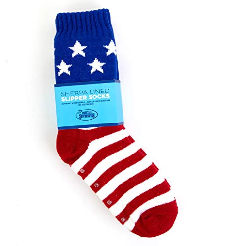 Patriotic Slipper Socks | Slipper Socks By Chalktalk Sports #TOP4