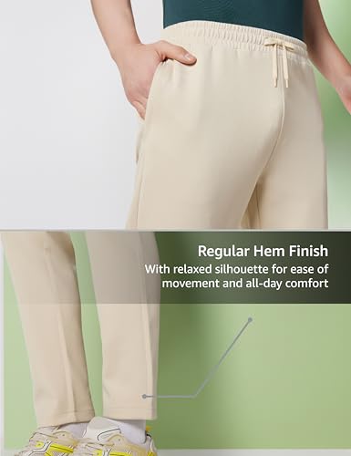 Image of Symbol Premium Men's Cotton Rich Knit Track Pant - Regular Fit | Lounge & Athleisure | Travel & Casual Wear (Available in Plus Sizes)