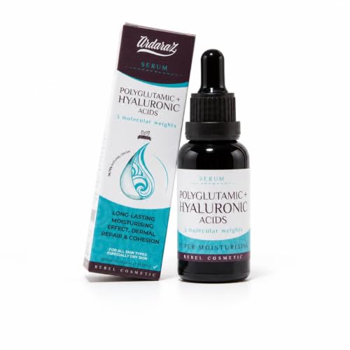 Ardaraz Sérum Hialurónico y Poliglutámico, Hidratación Duradera, 30 ml
