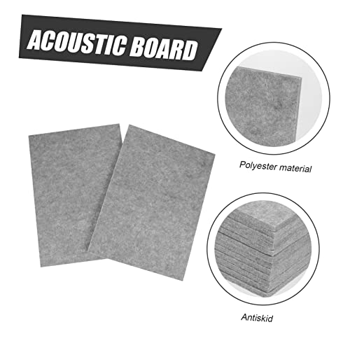 VANZACK 12 piezas paneles acústicos de absorción de sonido para reducción de ruido y absorción sonora, para hogar, Ktv, estudio miniatura 3