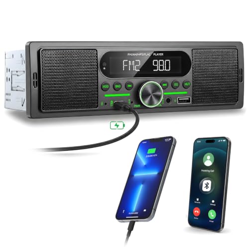 Autoradio 1 DIN Bluetooth SIXTOP pour téléphoner en mains libres et charger son smartphone