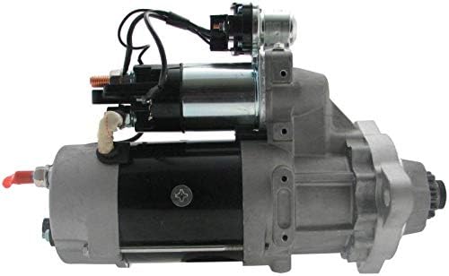 New 12 Volt Starter Compatible with Volvo ACL42 ACL64 Series VED12 96-02 Freightliner Peterbilt Sterling Tigercat Replaces 8200210 8200433 8200817 8300062 M9T73179 3667911C92 21045969 3667911C91