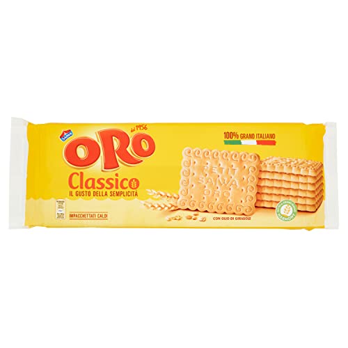 Oro Saiwa Classico, Biscotto Secco, Il Gusto della Semplicità con il Biscotto Semplice, Versatile e Leggero, Grano 100% Italiano, 500g