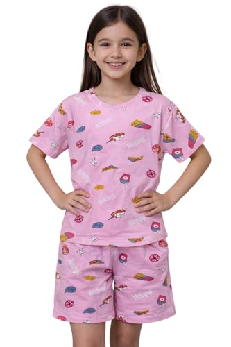 Image of Ninos Dreams Girls T Shirt with Shorts Set