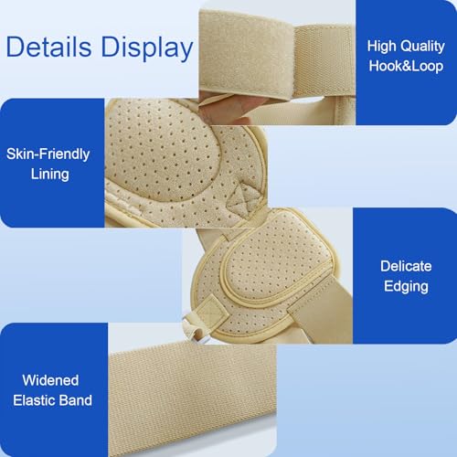 Faja para Hernia Unisex, Ajustable con Soporte para Inguinal miniatura 7
