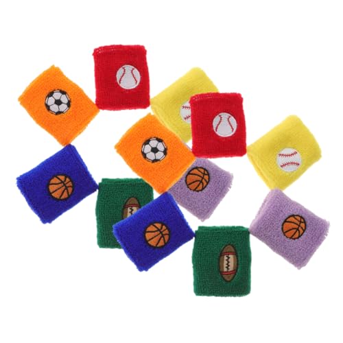 Muñequeras deportivas para niños ideales para partidos de fútbol escolar y juegos de baloncesto