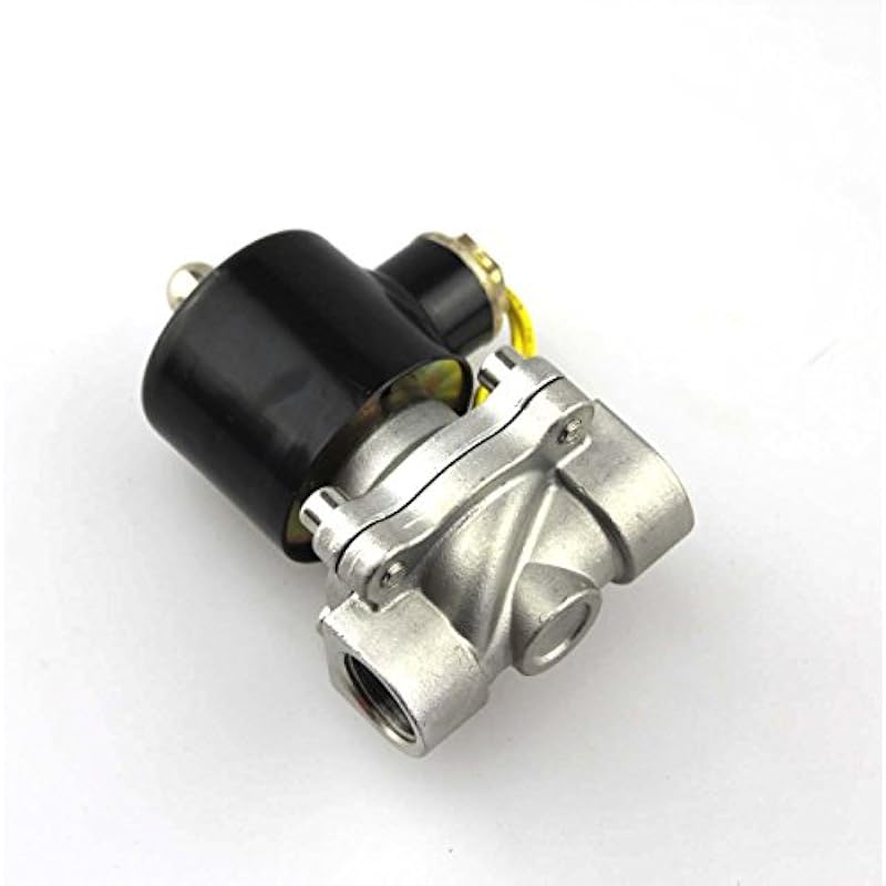 BACOENG 1/2 AC110V Stainless Steel Electric Solenoid Valve (NPT, Normally Closed) 1/2"NPT 상세이미지 3