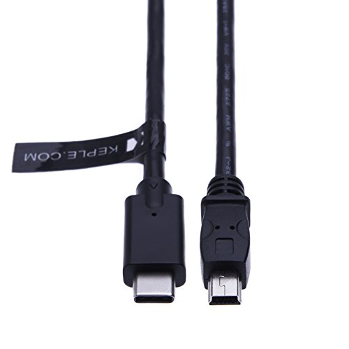 USB C zu USB Mini B Ladekabel Kompatibel mit Garmin GPS Edge,Nuvi,VIBR,Mio Navman,Binatone, IQR,Start,ONE,XL,Go,RAC… - Image 3