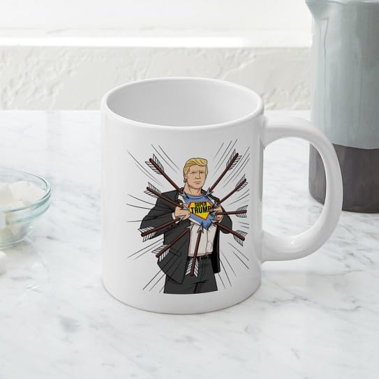 Taza Mega de Cerámica 20 oz Blanco miniatura 2