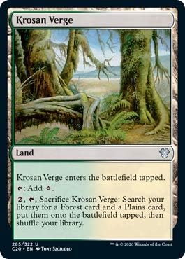 Magic: The Gathering - Krosan Verge - Commander 2020